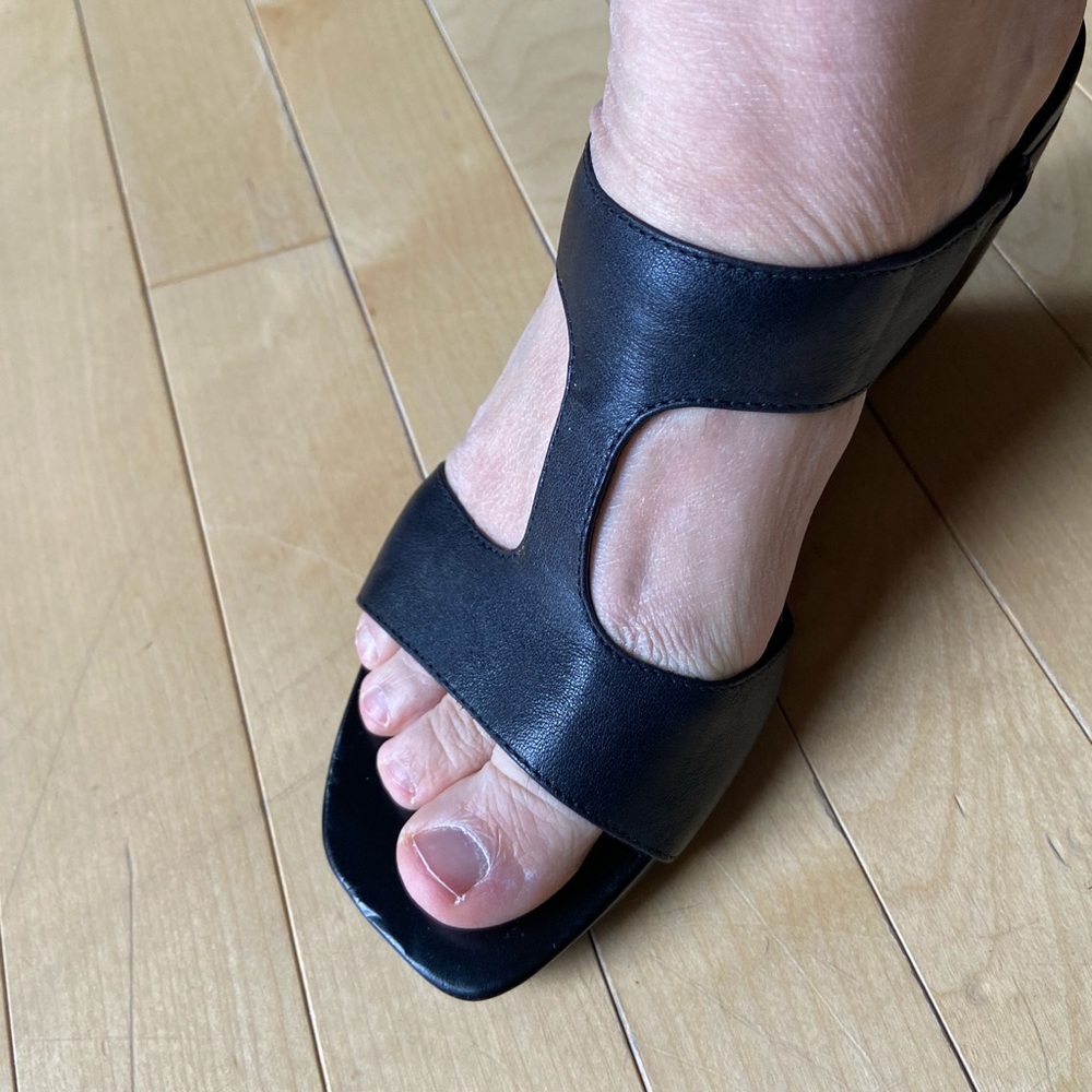 New Clarks (Indigo) Wedge Sandals - size 7